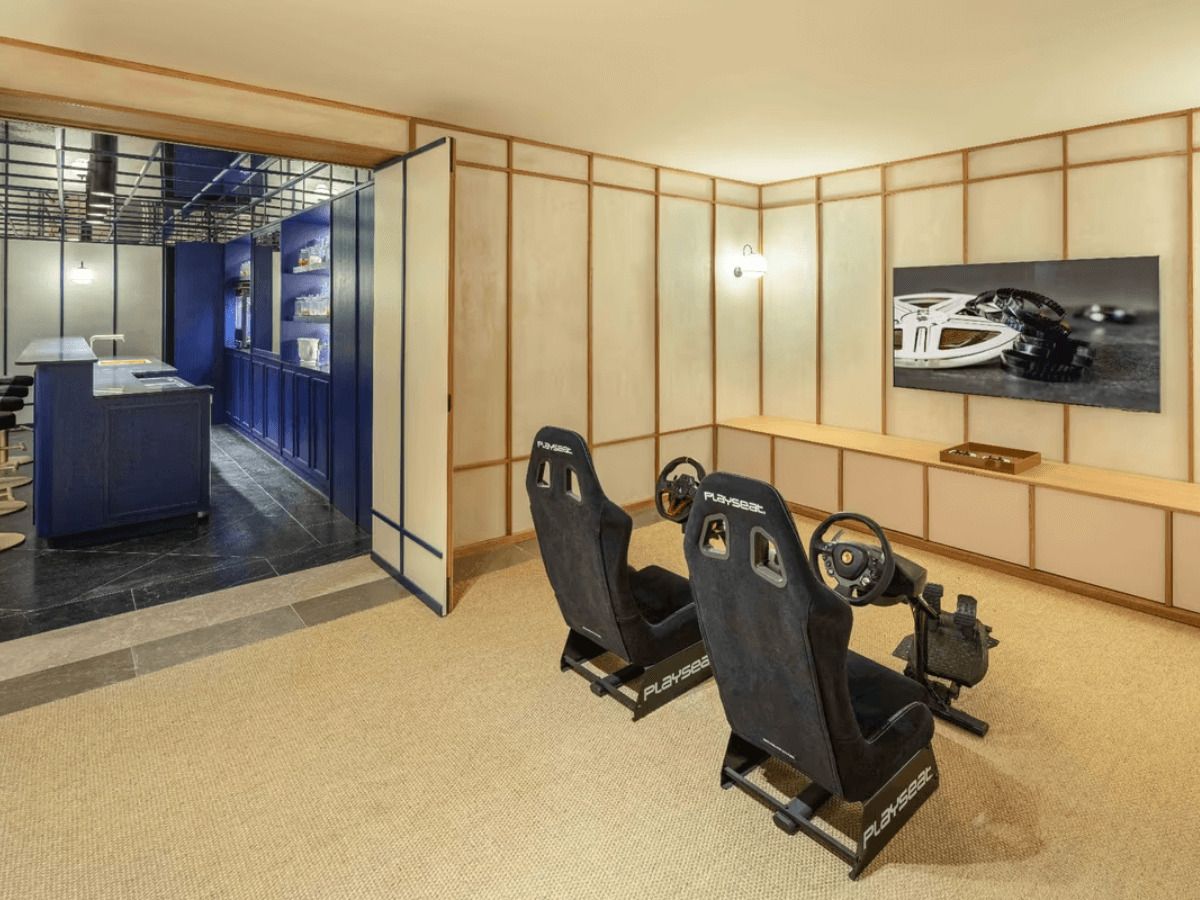 sala de juegos de lujo