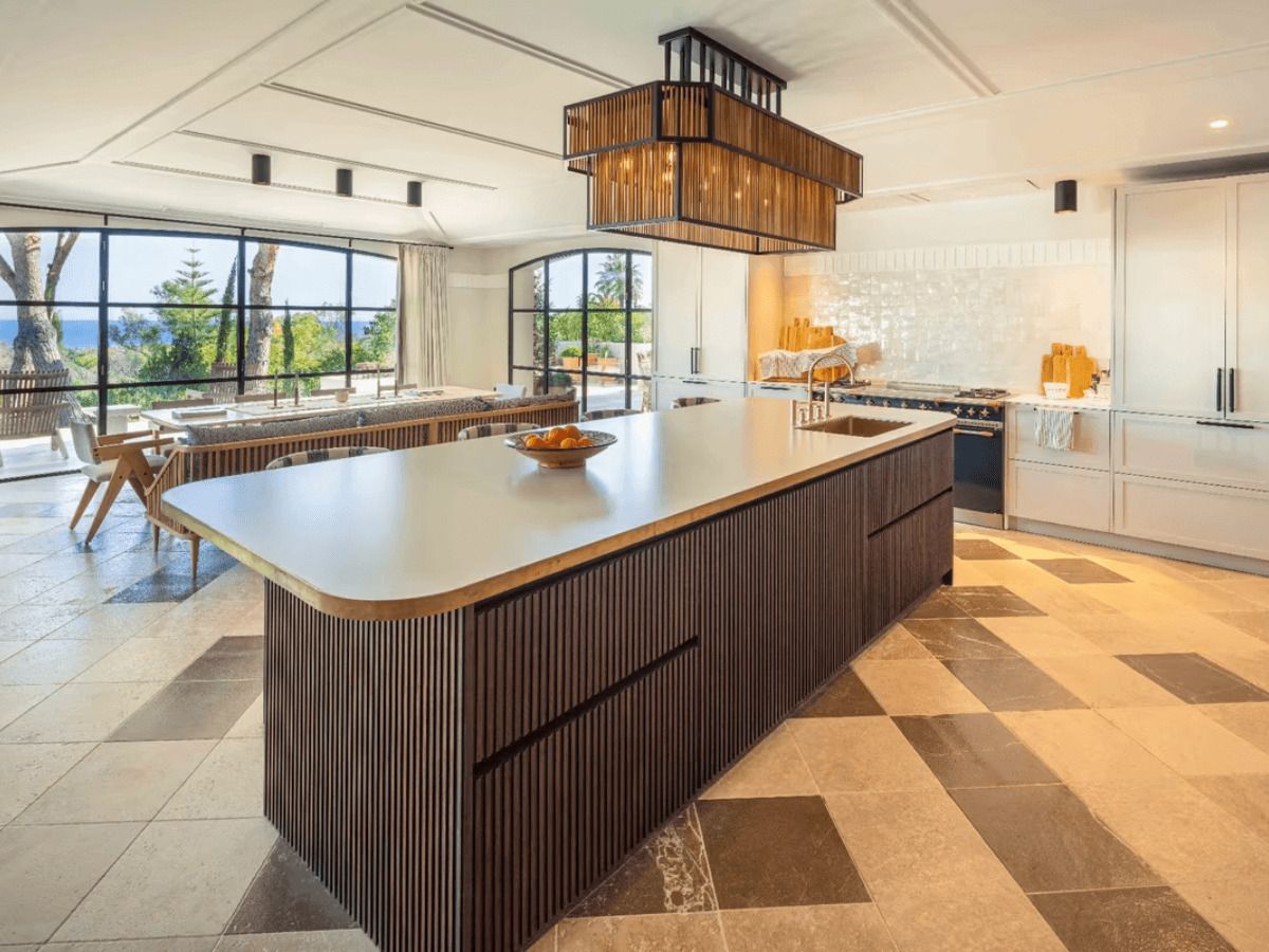 cocina abierta al salon