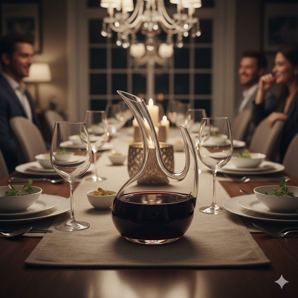 Regalar decantador de vino