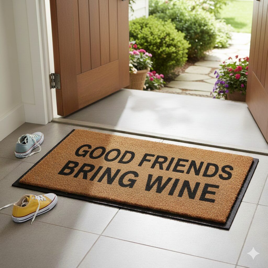 Regalar felpudo divertido