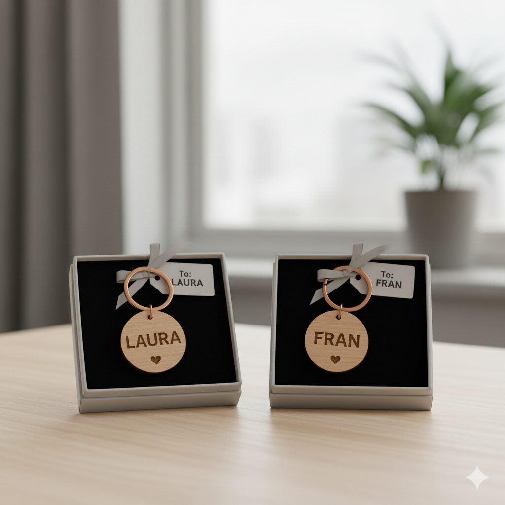 Regalar llavero personalizado