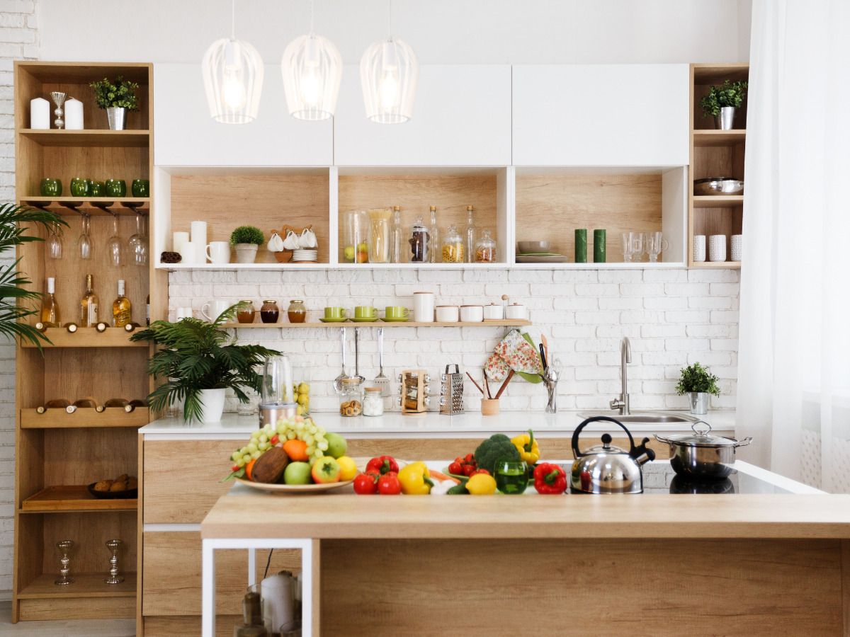 separar espacios en un loft cocina