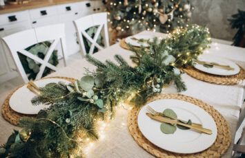 Cómo crear un comedor impresionante para las comidas navideñas