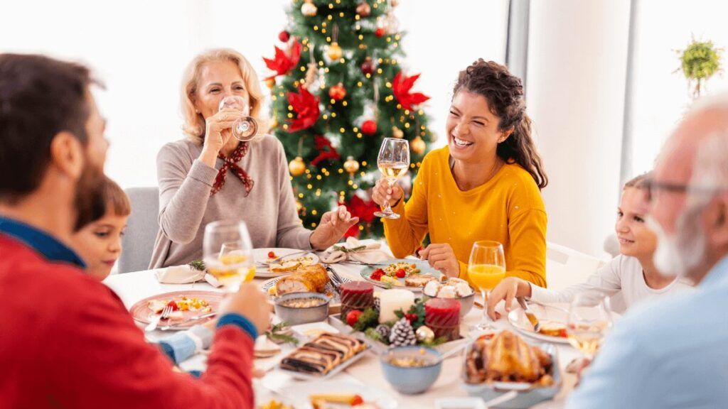 Cenas navideñas en pequeños espacios