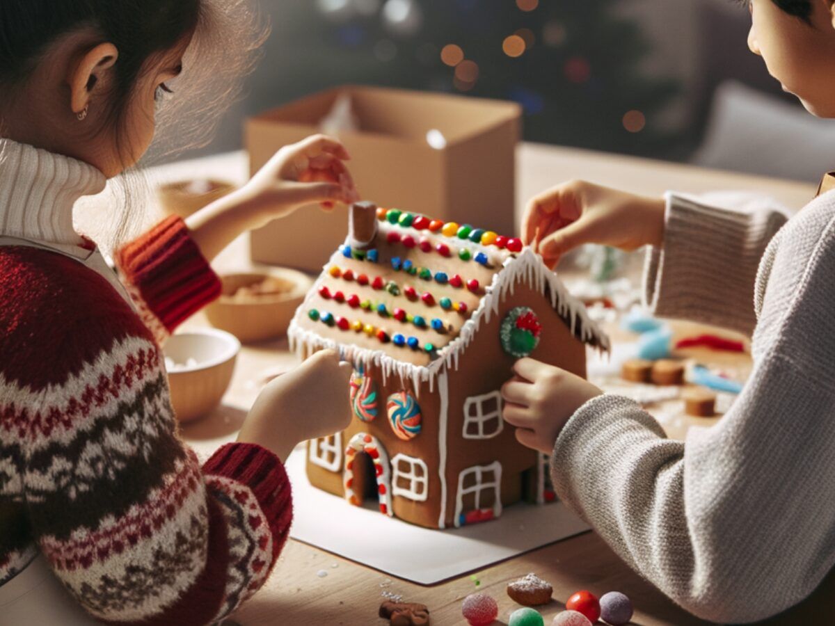 Decoraciones DIY de navidad para hacer con niños