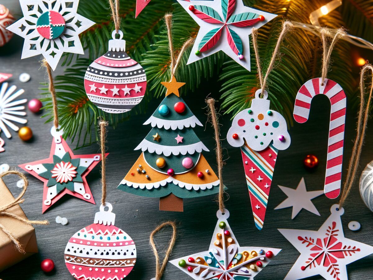 Decoraciones DIY de navidad para hacer con niños