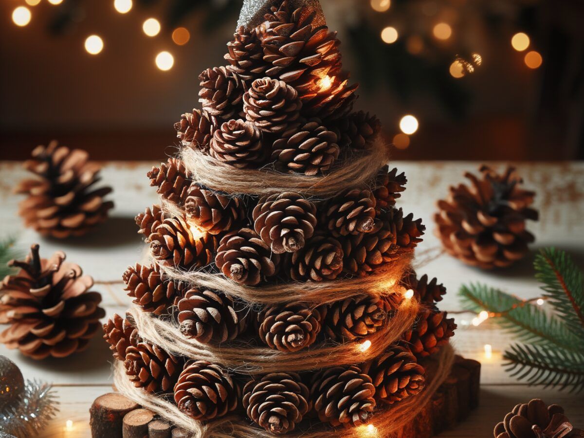 Decoraciones DIY de navidad para hacer con niños