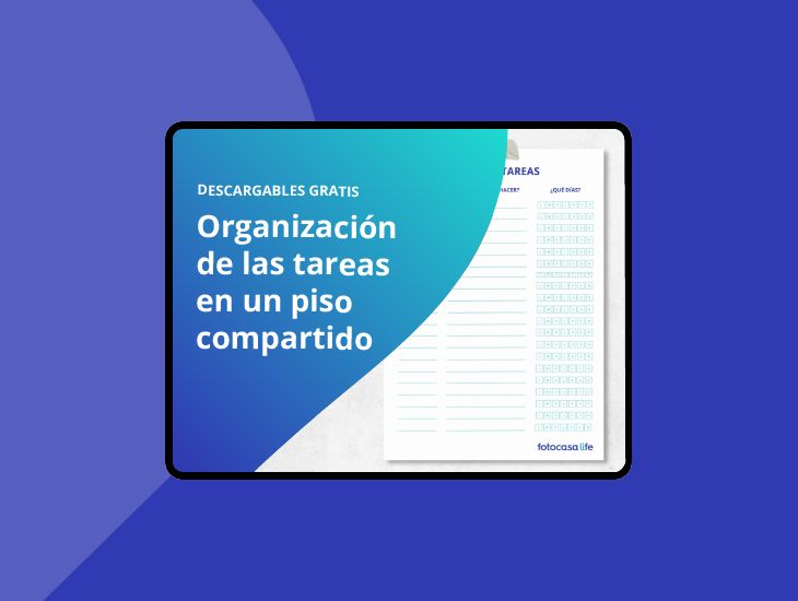 Organizar las tareas en un piso compartido: descargables