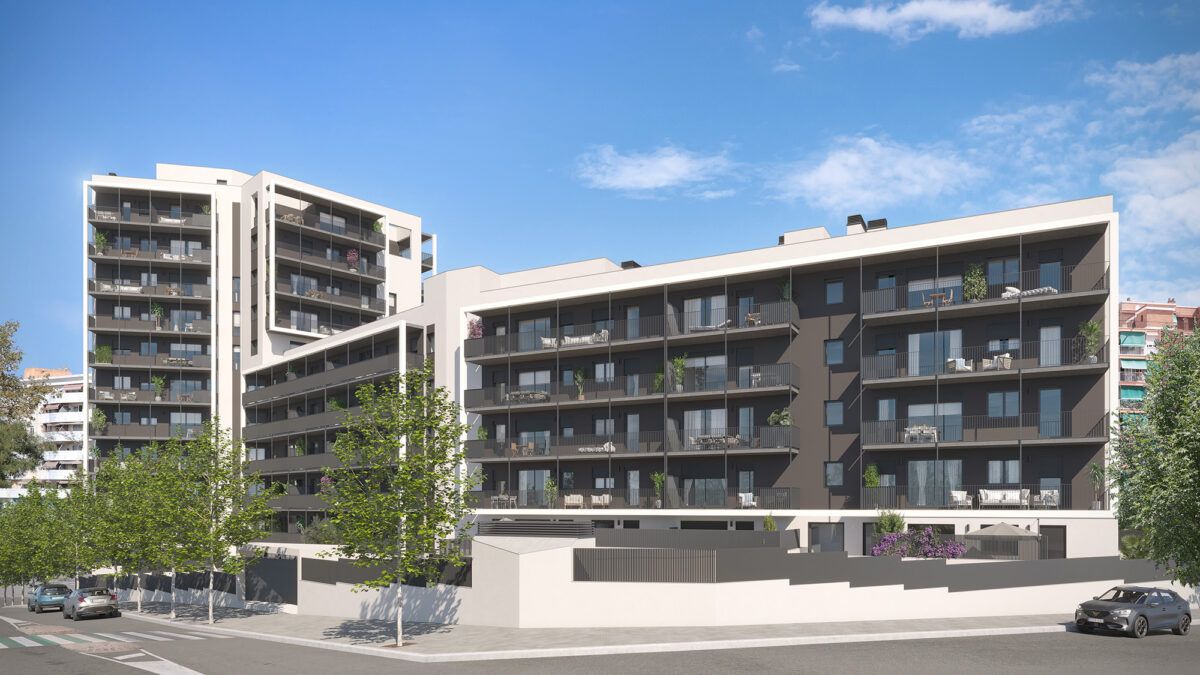 AEDAS Homes arranca las obras de su primera promoción en Badalona, Mesmer, que integrará una biblioteca municipal img118