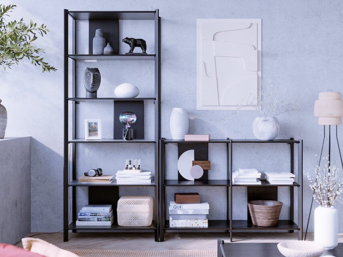muebles IKEA estantería salón