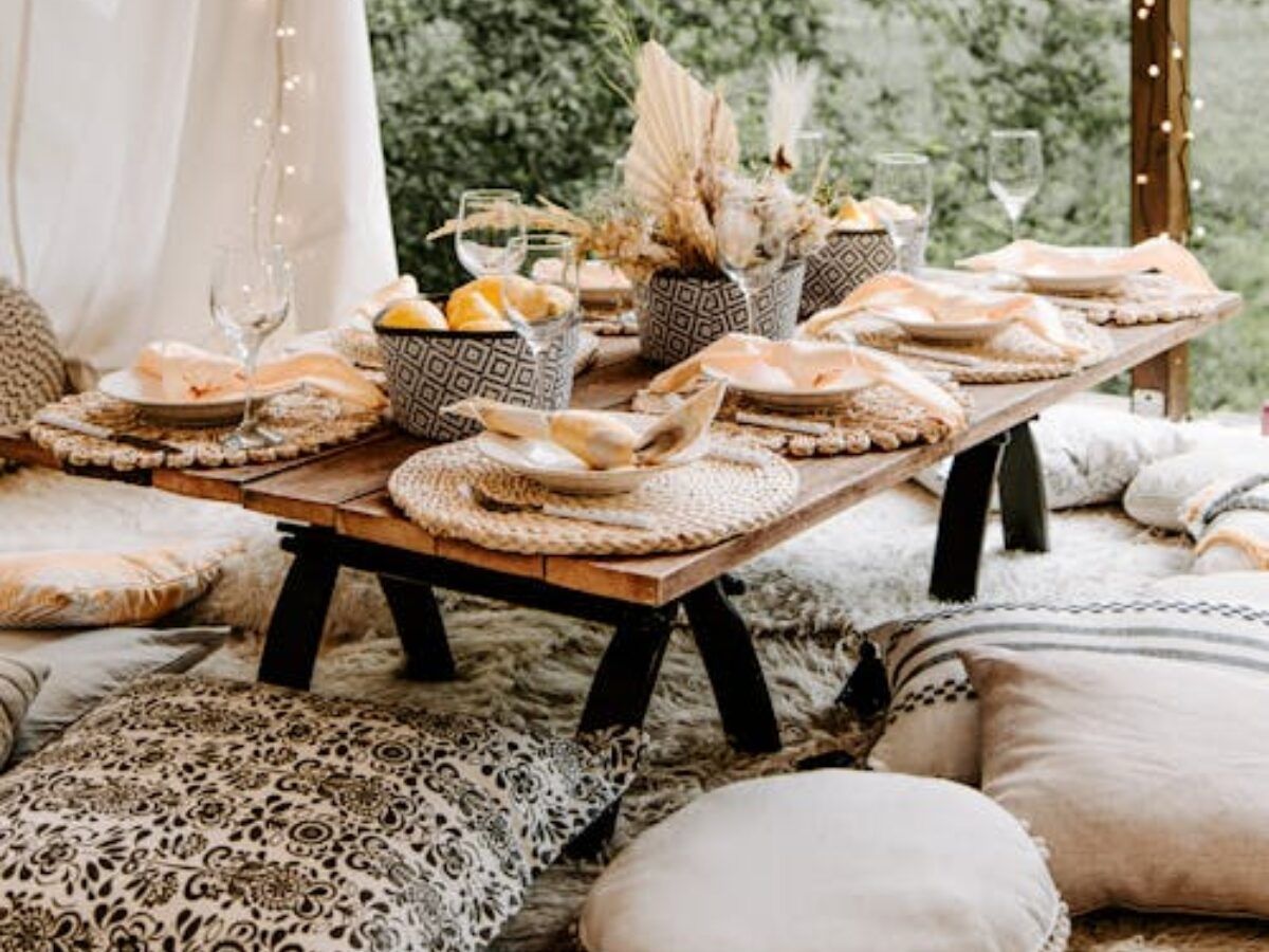 decoración boho accesorios