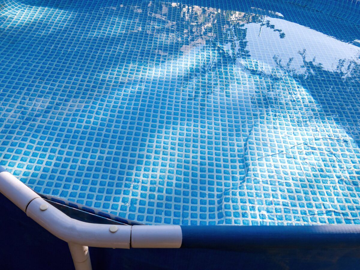Piscina elevada de plastico