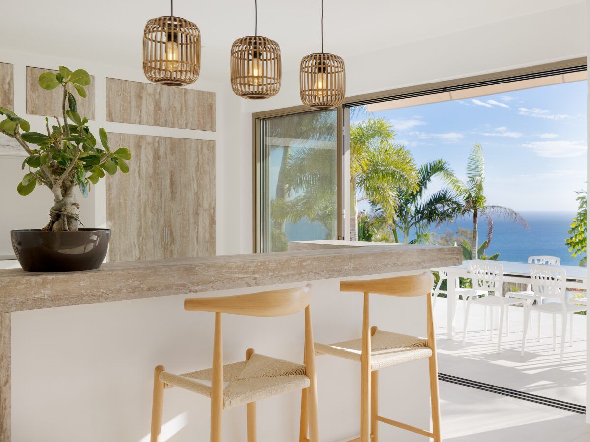 cocina de estilo mediterraneo vistas costa del sol