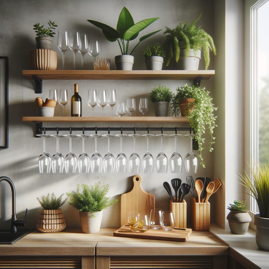 30 ideas baratas para tu cocina nueva que te encantarán - Fotocasa Life Estanterías de madera para la cocina