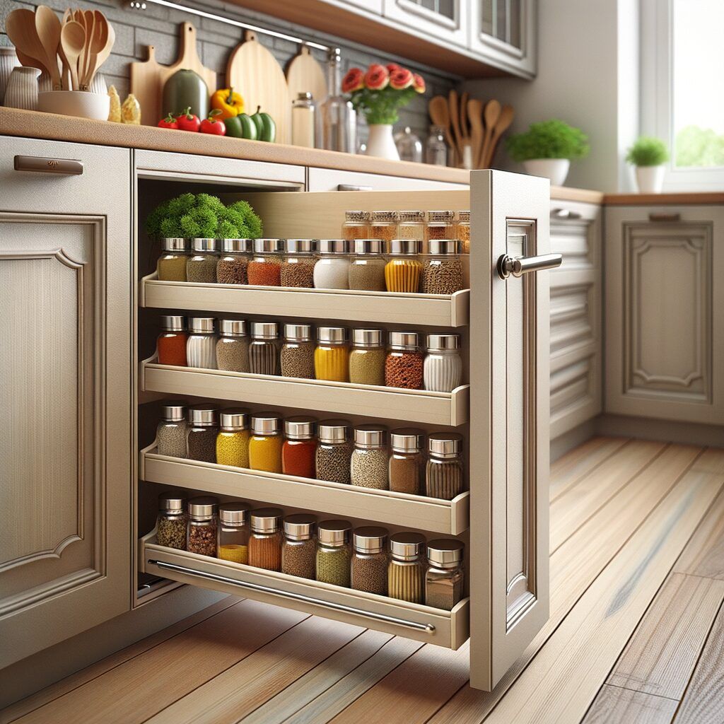 30 ideas baratas para tu cocina nueva que te encantarán - Fotocasa Life Idea para guardar las especias de la cocina