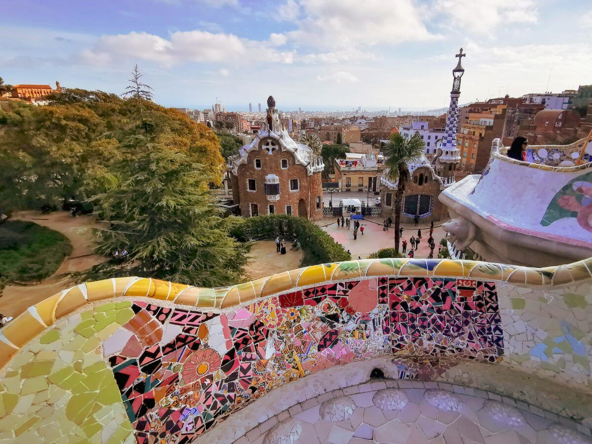 Park Guell estilo modernista