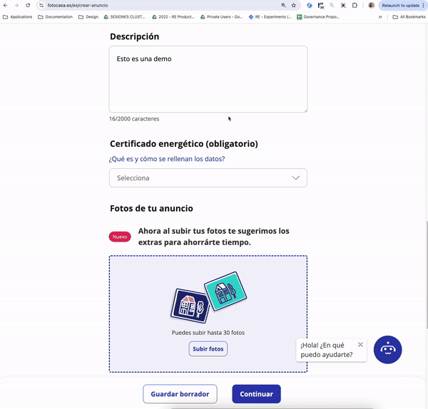 sugerencias automáticas creadas con el machine learning de fotocasa