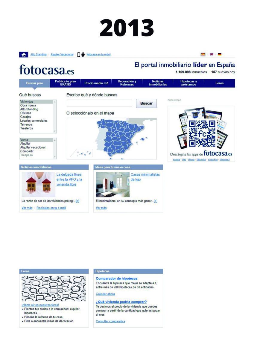 Fotocasa en 2013