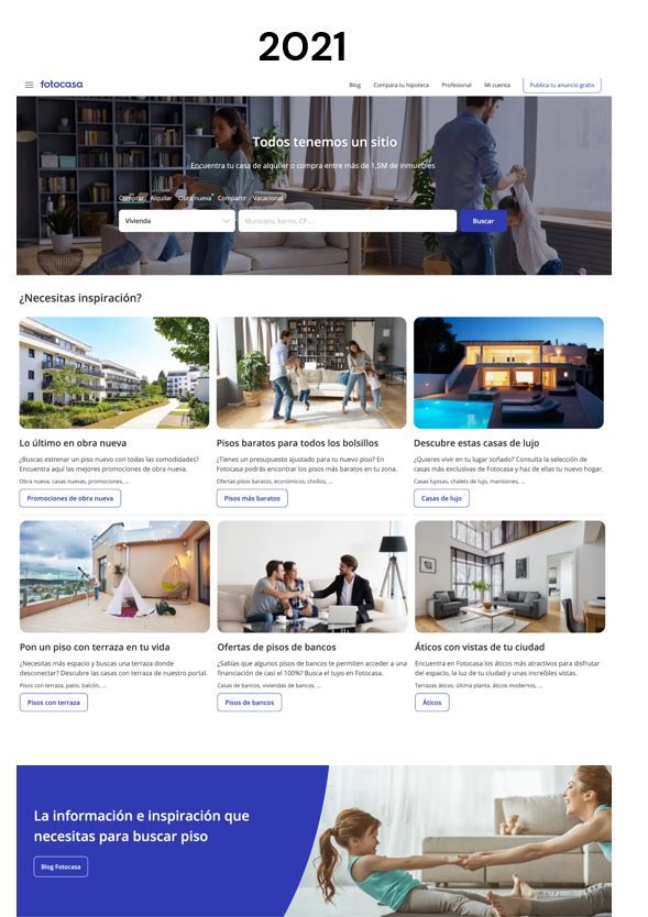 Fotocasa en 2021