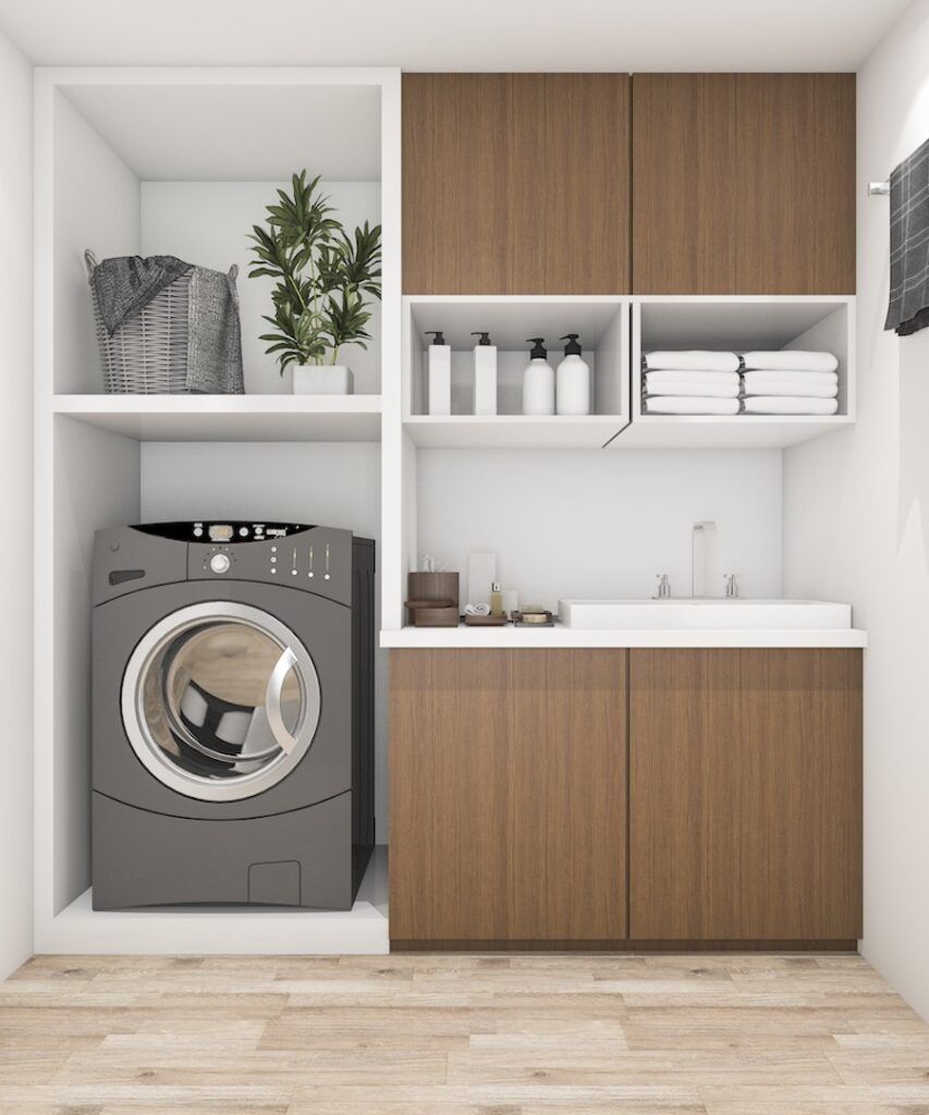 Ideas para lavaderos pequeños - muebles a medida