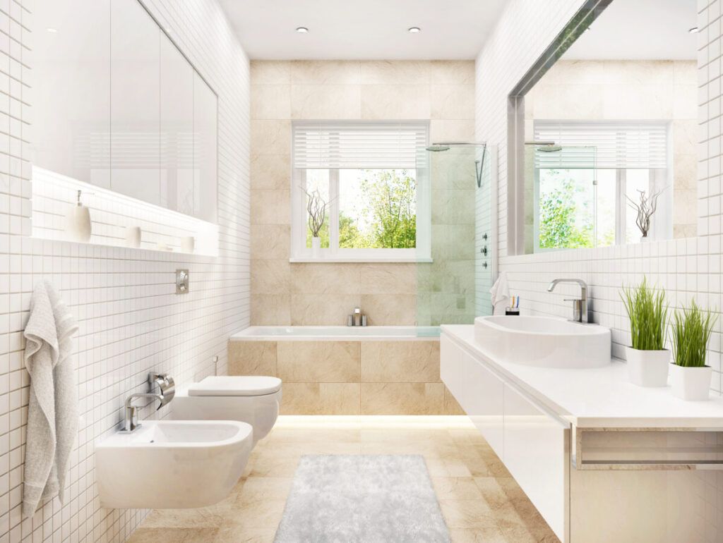 ¿Qué tipo de cerámica combina bien en un baño?