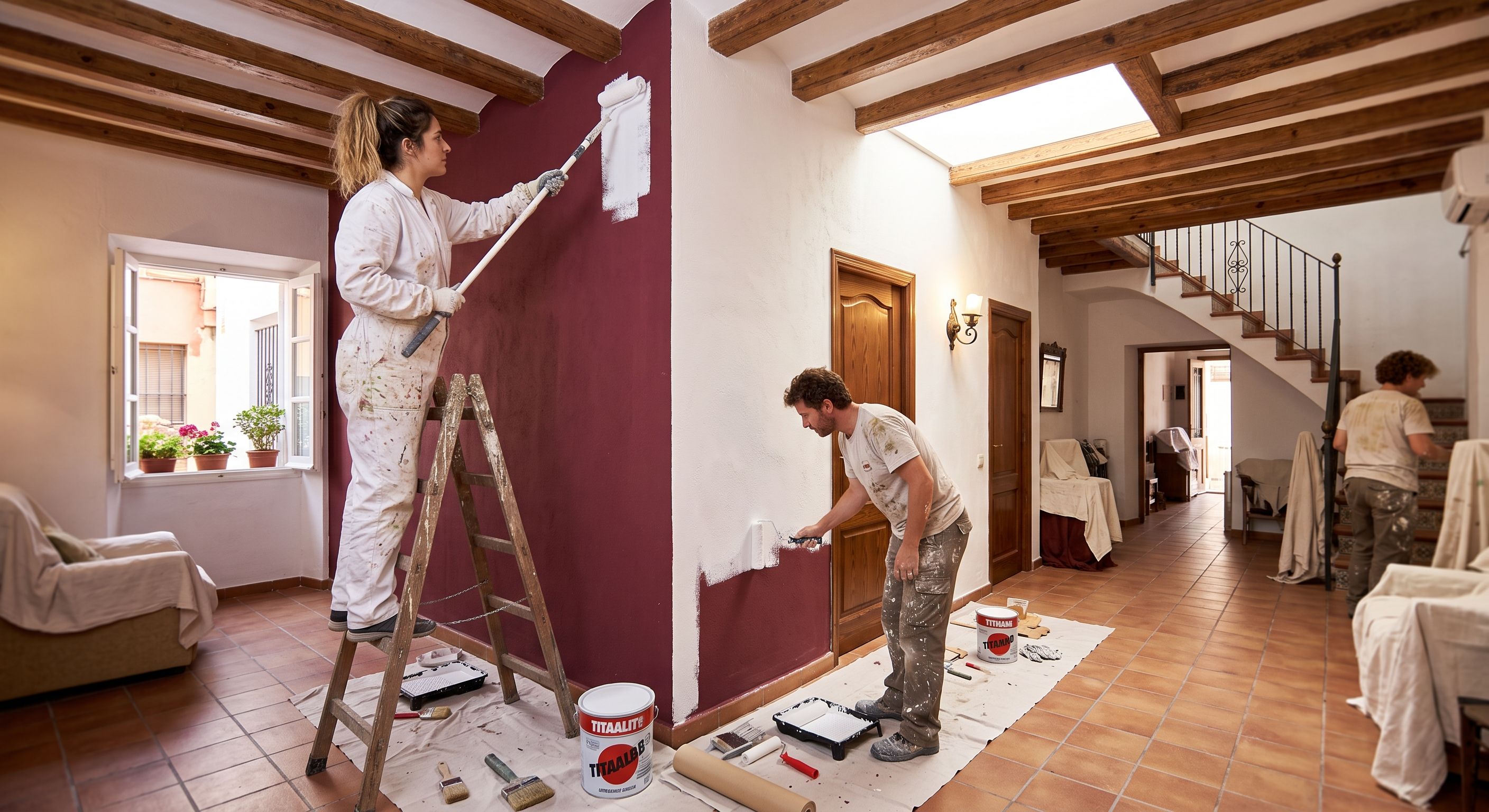 pintar vivienda de alquiler {IA}