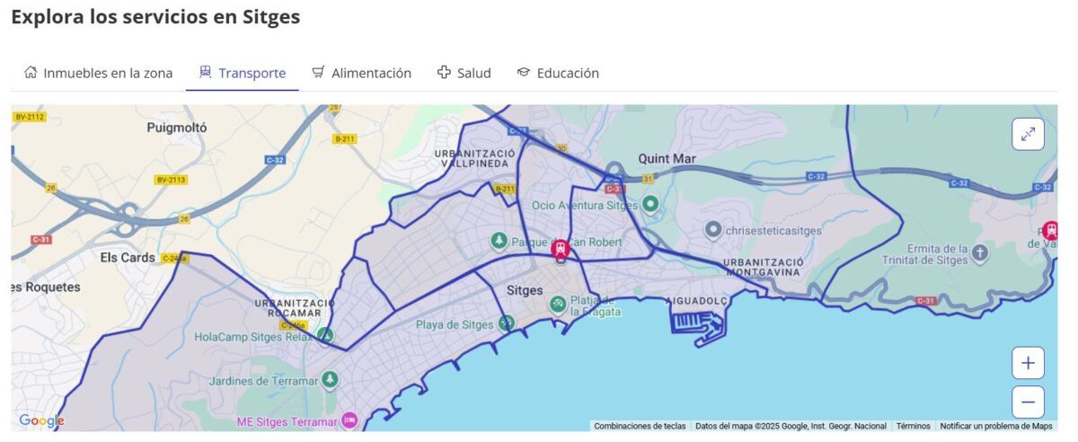servicios que ofrece sitges