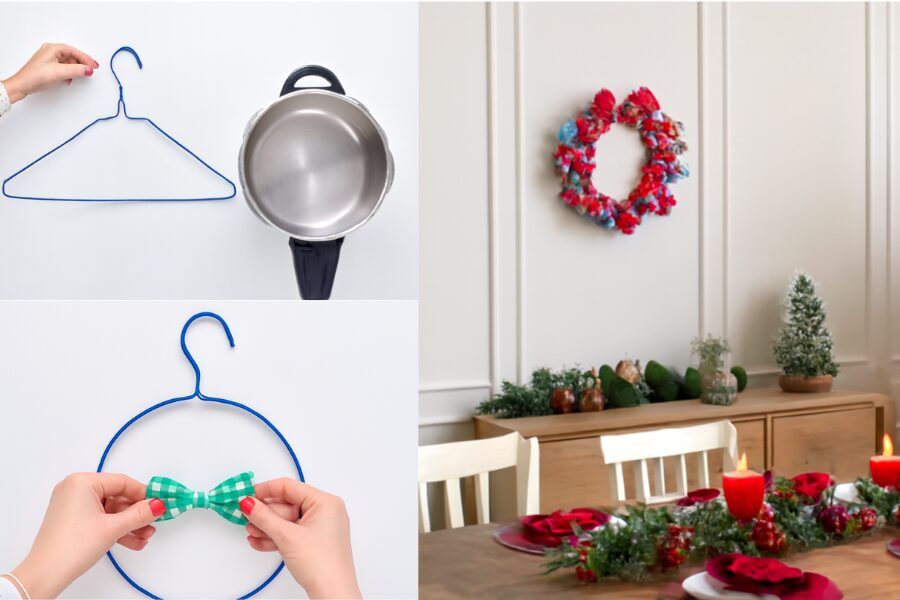 Guirnalda percha y olla