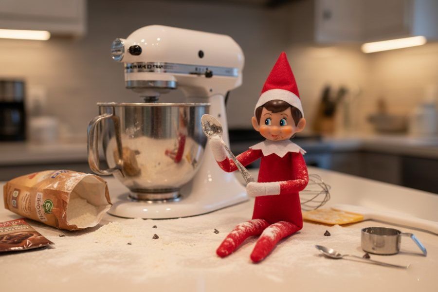 elfo travieso cocinando