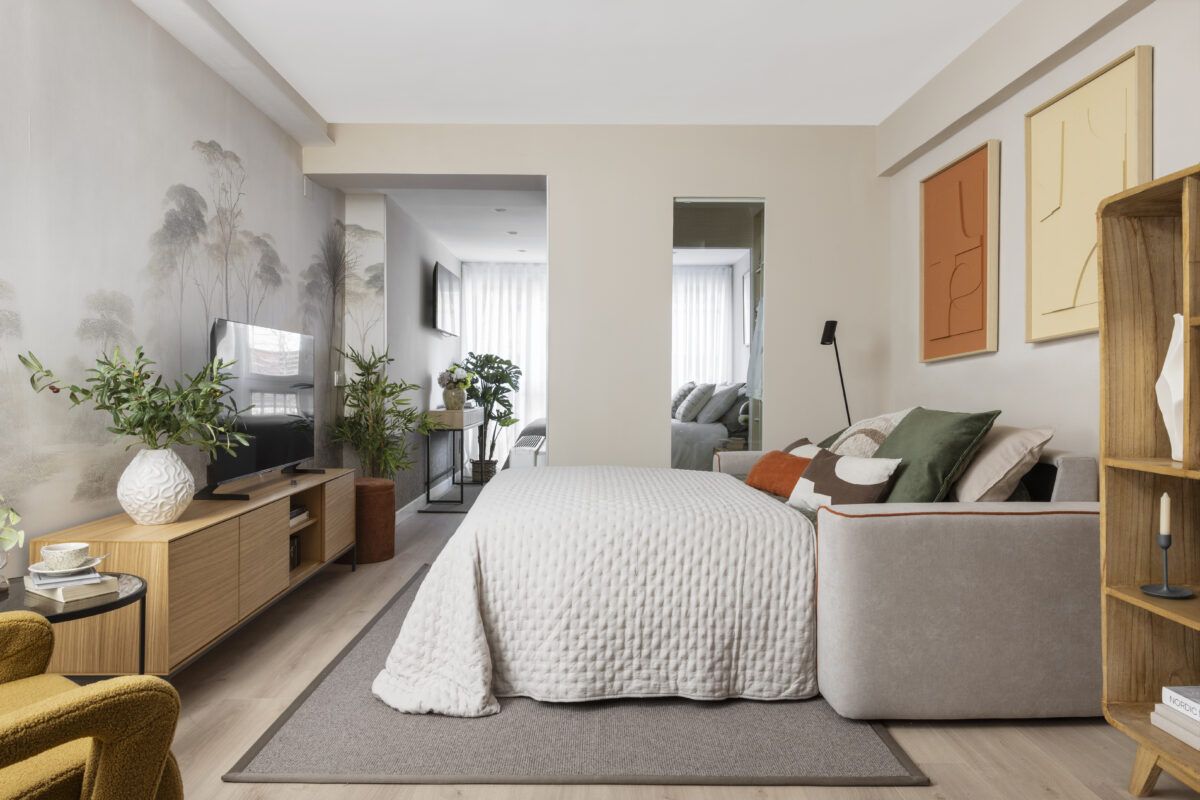 Tendencias de decoración para pisos pequeños: ideas que van más allá del “más blanco y menos cosas” img254