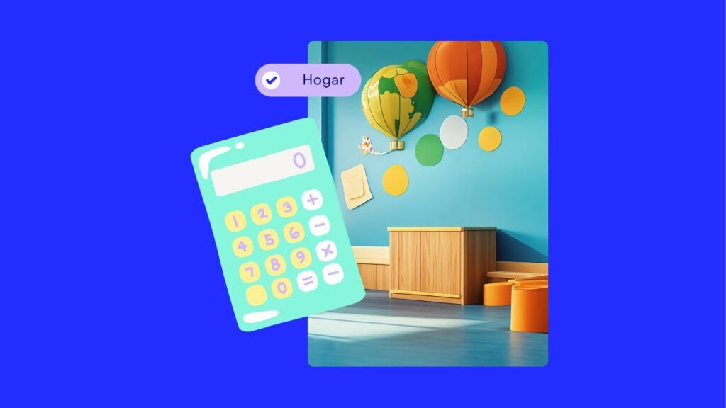 Calculadora cómo dividir tus ingresos mensuales proporcionalmente