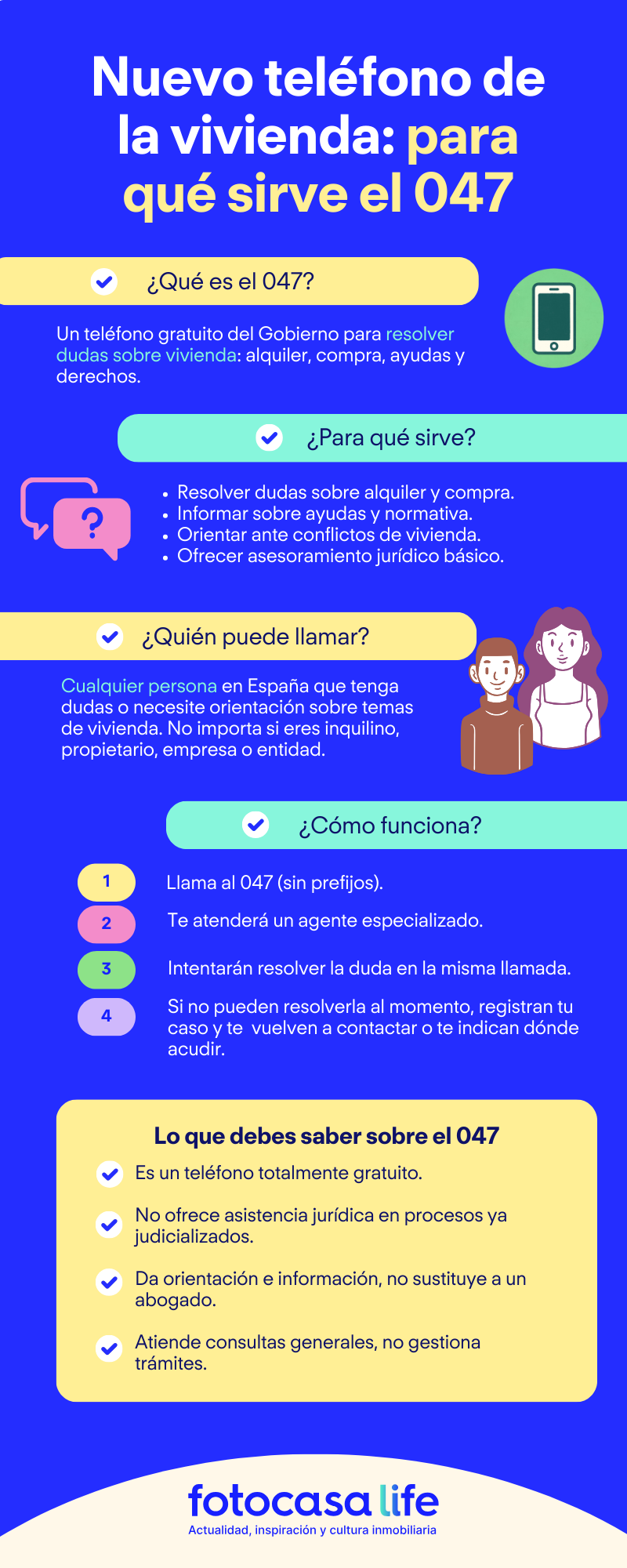 Nuevo Teléfono de la vivienda: para qué sirve el 047