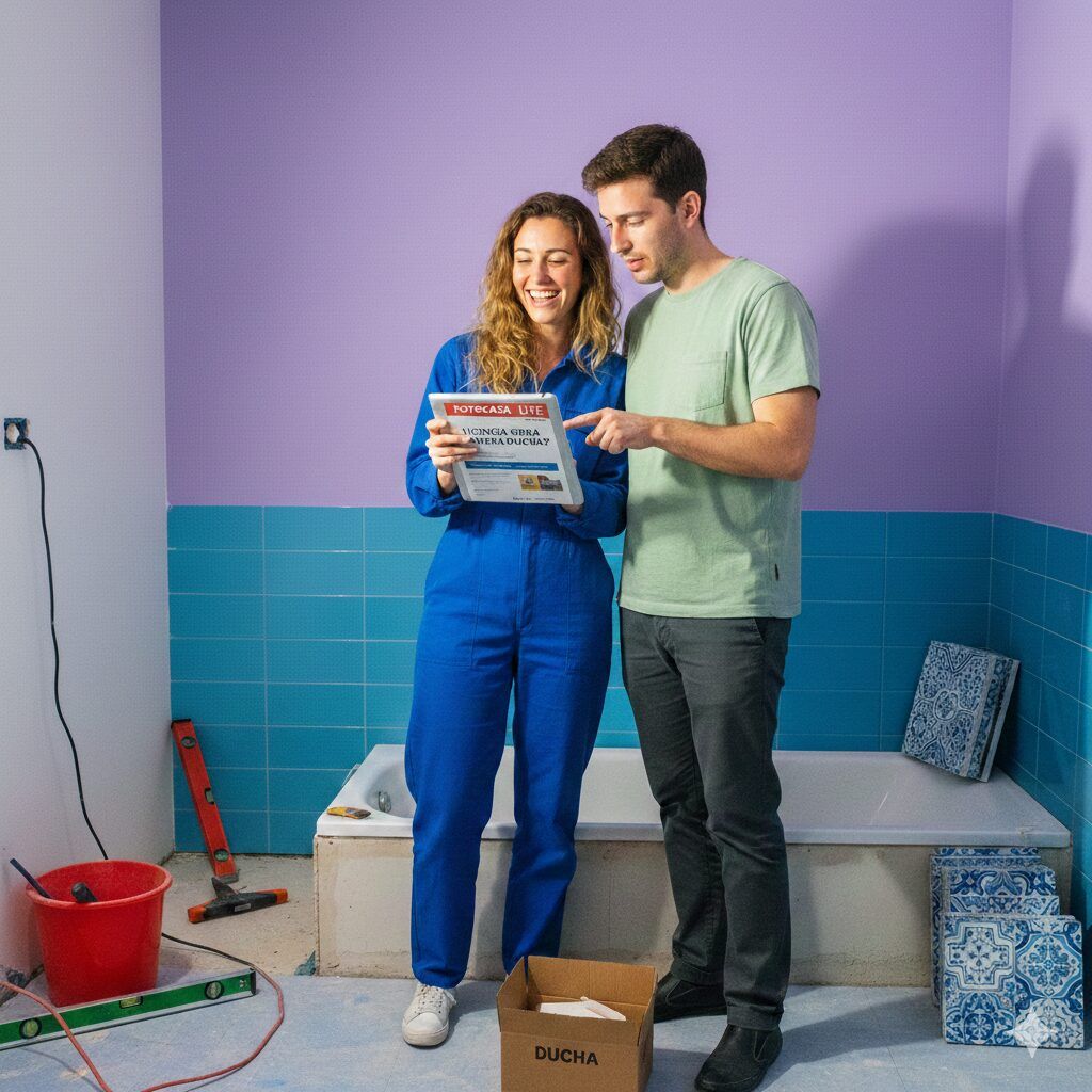 ¿Hace falta licencia de obra para cambiar bañera por ducha?