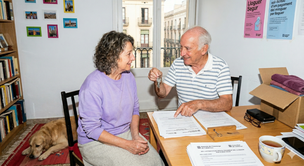 Ayuda al alquiler para mayores de 65 años en Cataluña en 2026: requisitos, importe y plazo