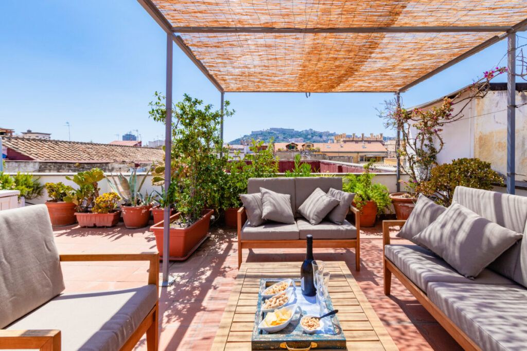 terraza ático soleado