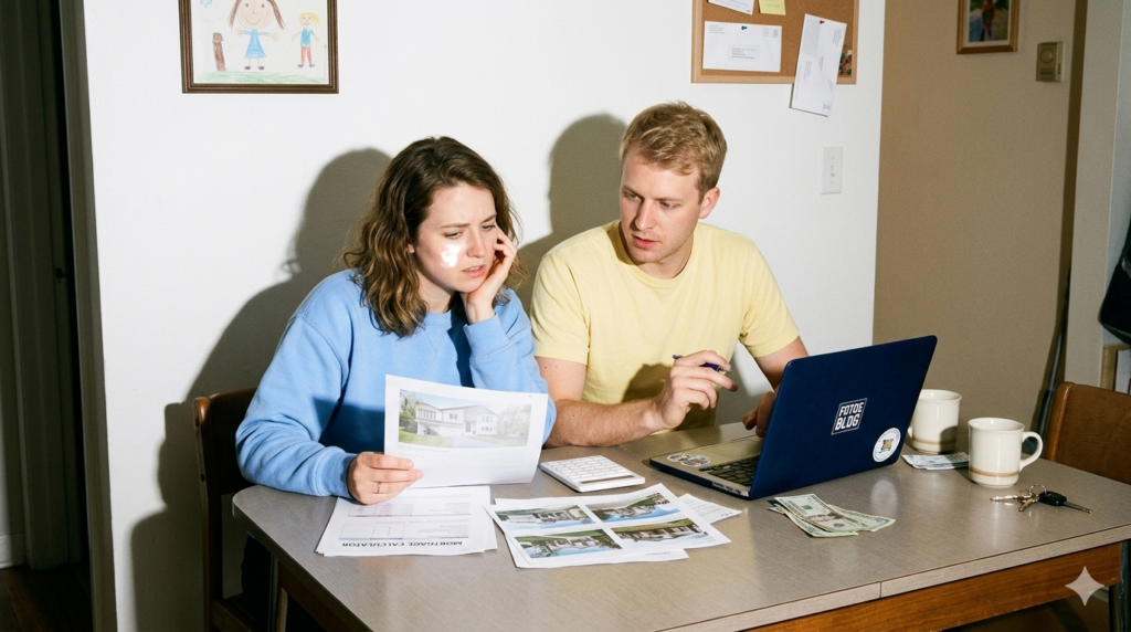 Personas que se plantean invertir en una vivienda con hipoteca