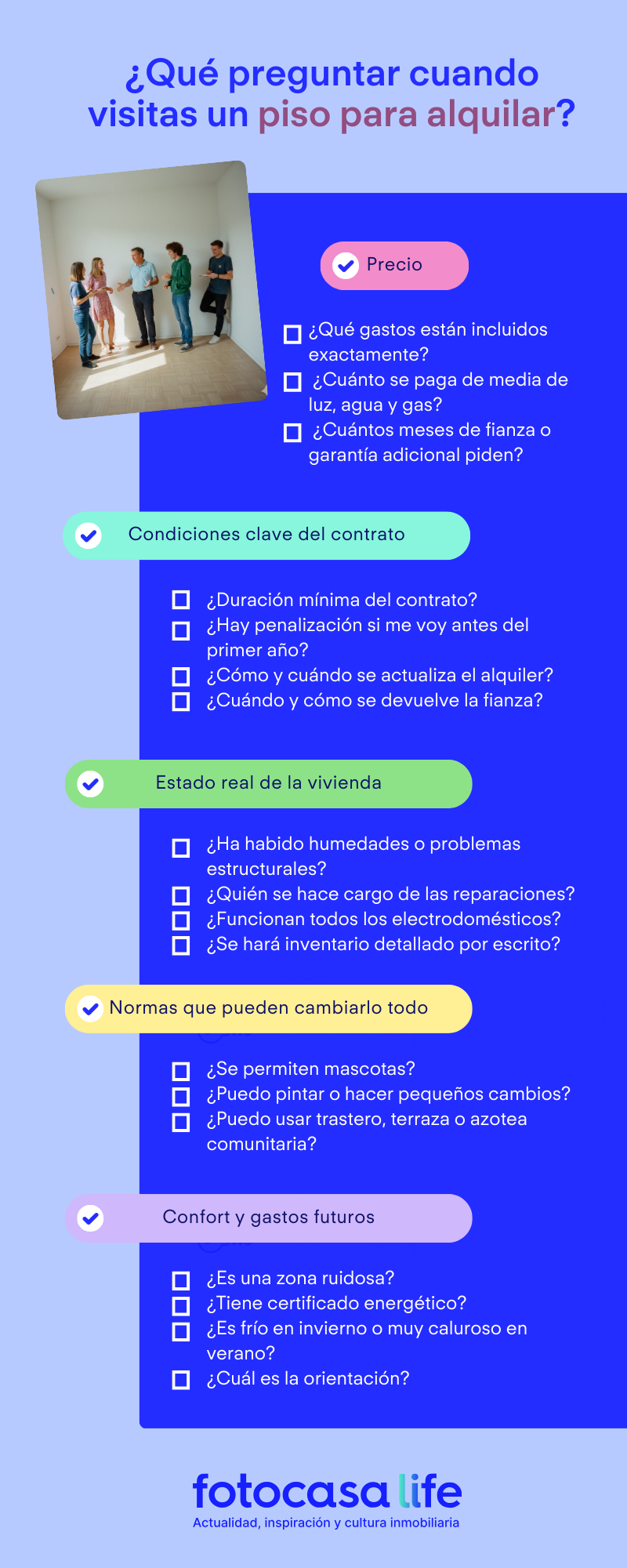 Qué preguntar cuando visitas un piso para alquilar 1