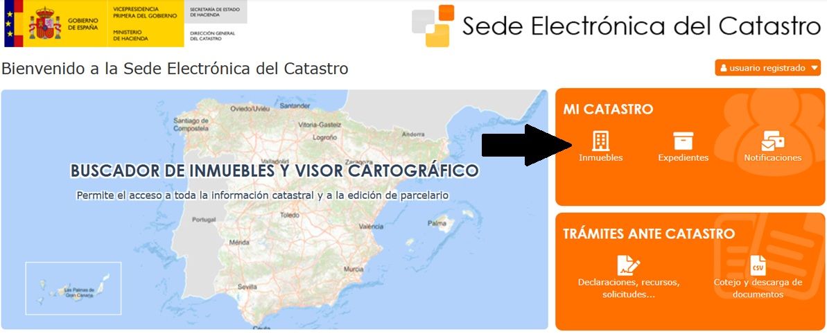 Pasos para consultar el valor catastral de un inmueble en la sede electrónica del Catastro