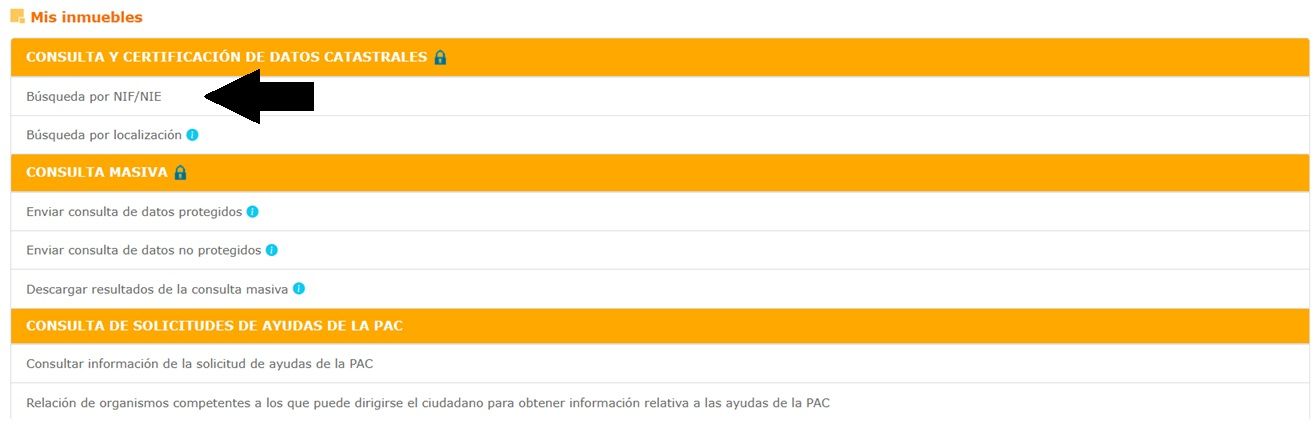Pasos para consultar el valor catastral de un inmueble en la sede electrónica del Catastro
