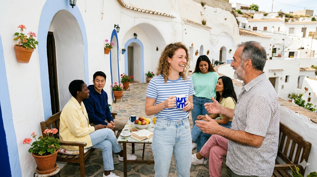 El pueblo de Andalucía para teletrabajar que sorprende con sus casas cueva desde 50.000 € y vecinos de 32 nacionalidades