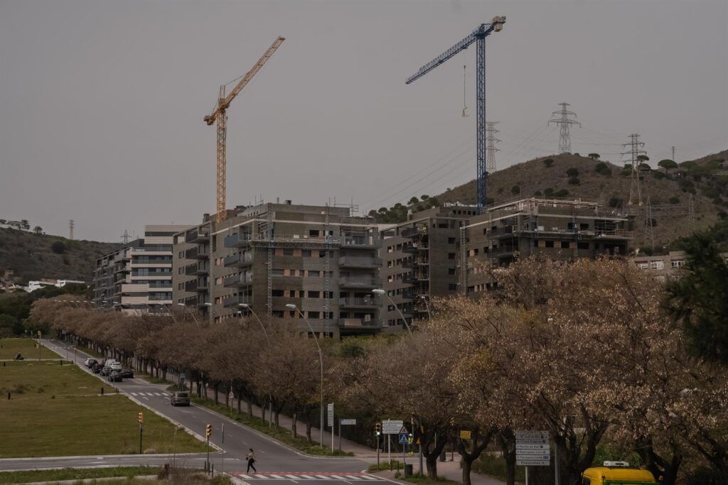 Viviendas de obra nueva en construcción