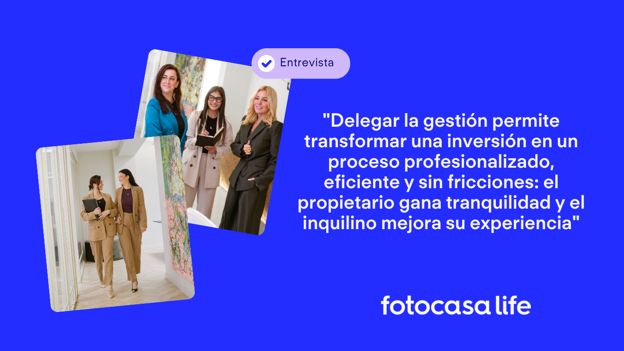 Entrevista sobre el mercado del alquiler a la agencia The Simple Rent Luxury: "Delegar la gestión permite transformar una inversión en proceso profesionalizado, eficiente y sin fricciones: el propietario gana tranquilidad y el inquilino mejora su experiencia". 