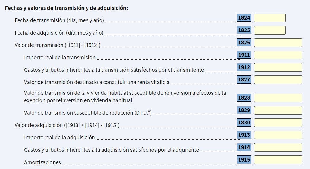 Declaración de la renta