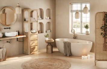 10 ideas para baños que querrás incluir en 2026 (tendencias reales, prácticas y con efecto wow)