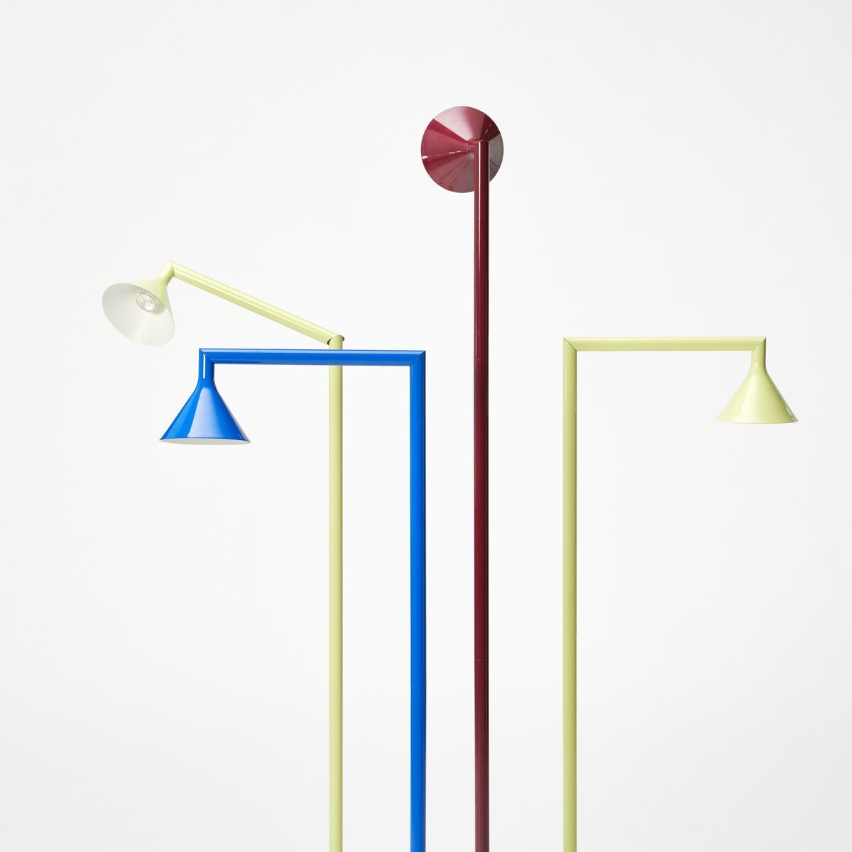 Lámpara azul PS IKEA