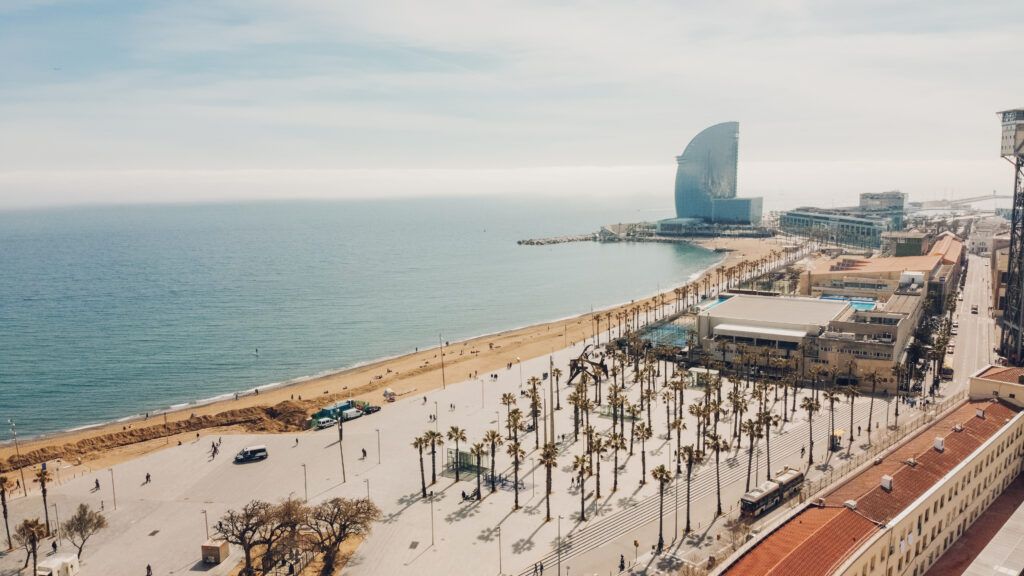 Playa de la Barceloneta, Barcelona - Getty Images