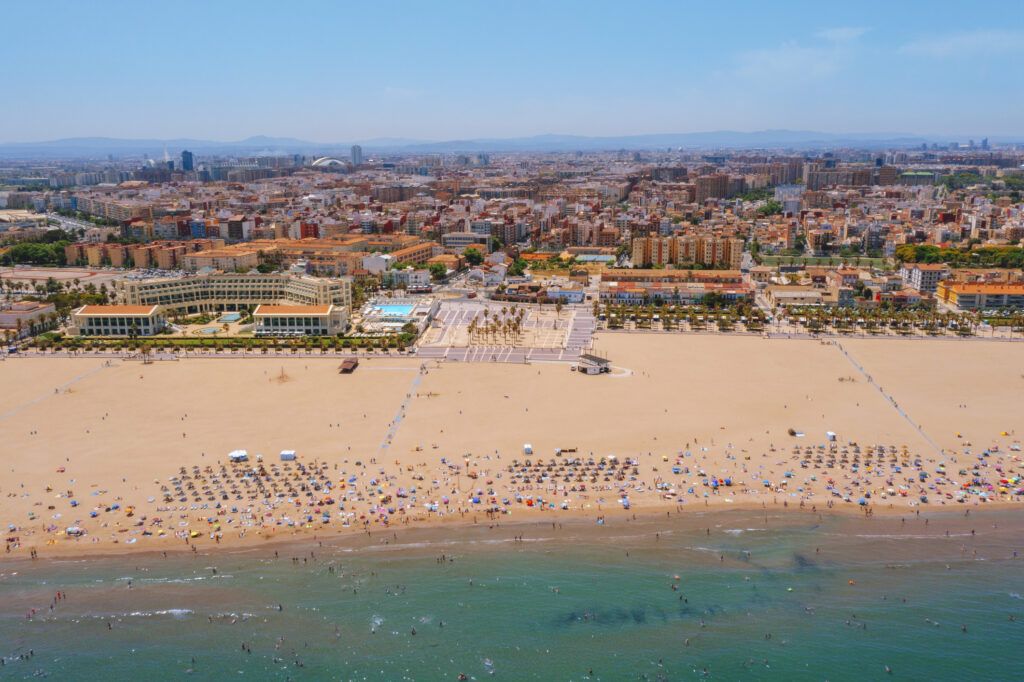 Playa de la Malvarrosa, Valencia - Getty Images