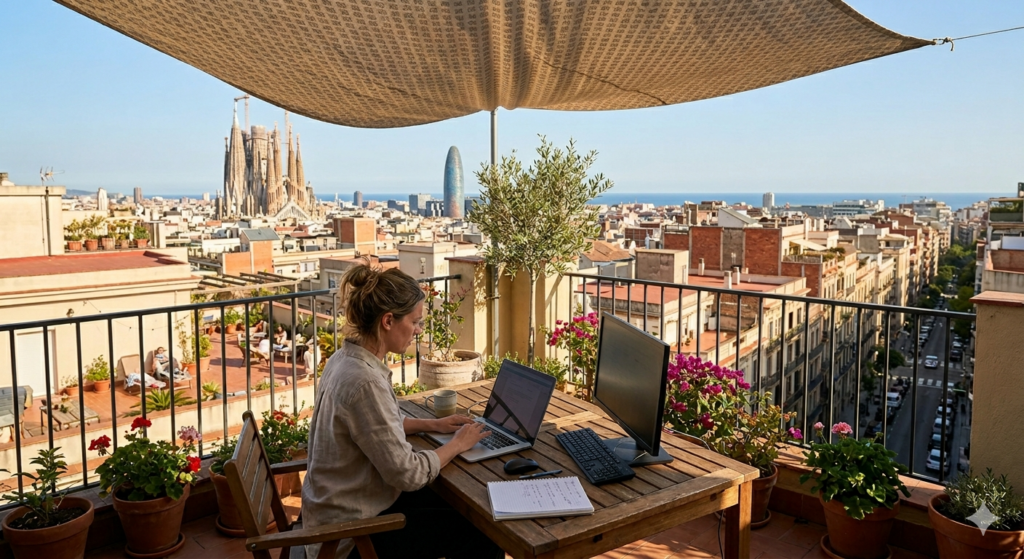 In Spanien leben und für ein ausländisches Unternehmen arbeiten: Welche Voraussetzungen und Gesetze müssen Sie 2026 beachten?