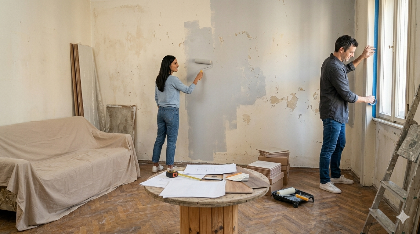 Alquiler gratis a cambio de reformar la vivienda: cómo funciona, quién puede pedirlo y cuándo merece la pena