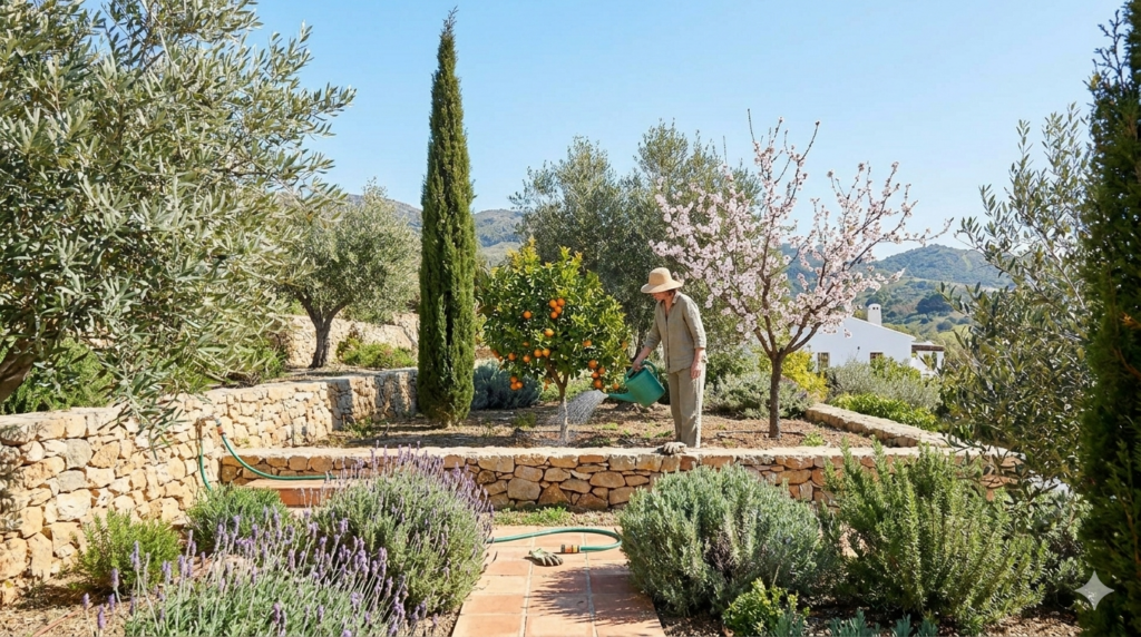 Árboles para un jardín mediterráneo: las especies más resistentes, bonitas y fáciles de cuidar
